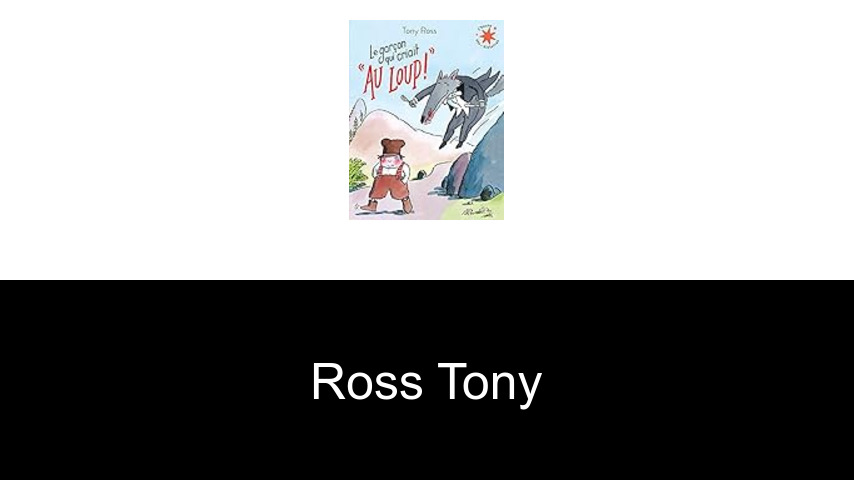 livres de Ross Tony