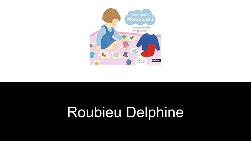 livres de Roubieu Delphine