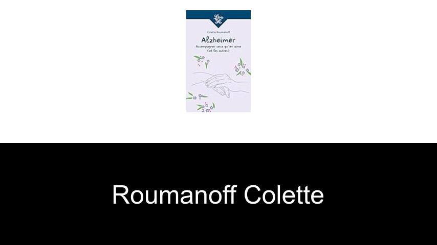 livres de Roumanoff Colette