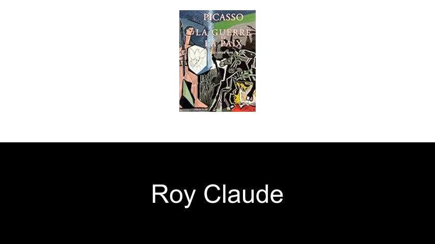 livres de Roy Claude