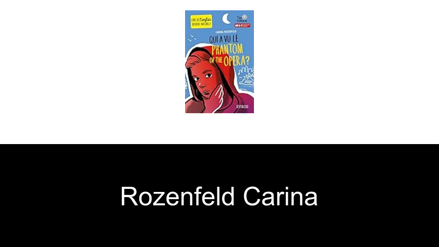 livres de Rozenfeld Carina