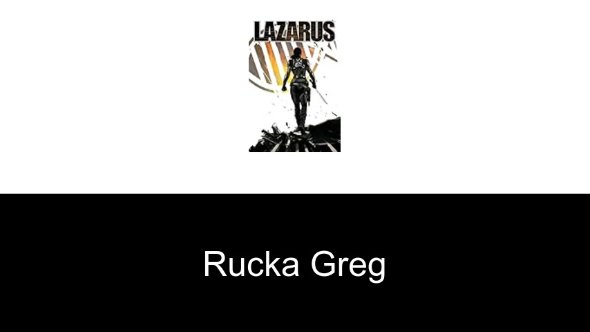 livres de Rucka Greg