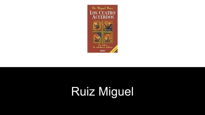 livres de Ruiz Miguel