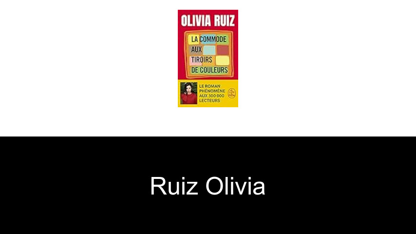 livres de Ruiz Olivia