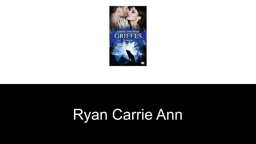 livres de Ryan Carrie Ann
