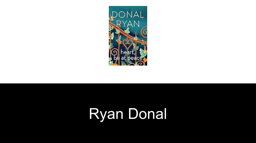 livres de Ryan Donal