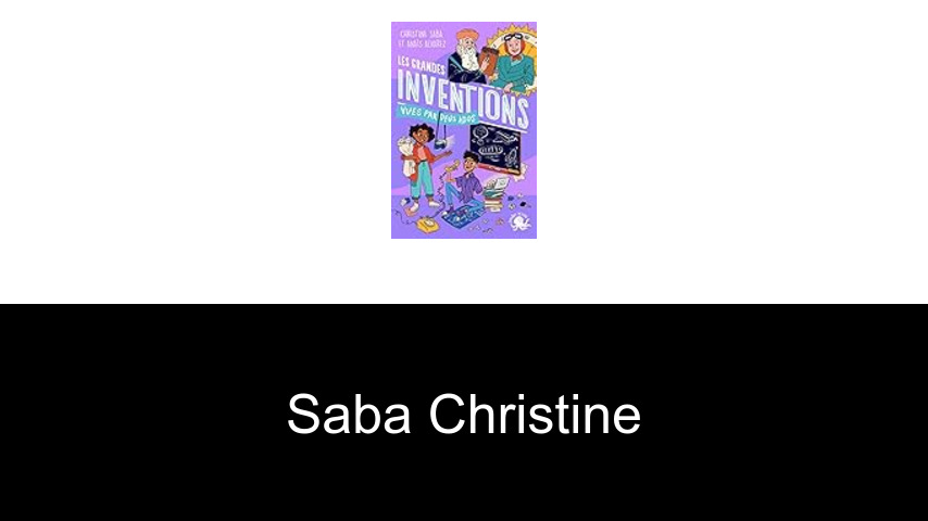 livres de Saba Christine