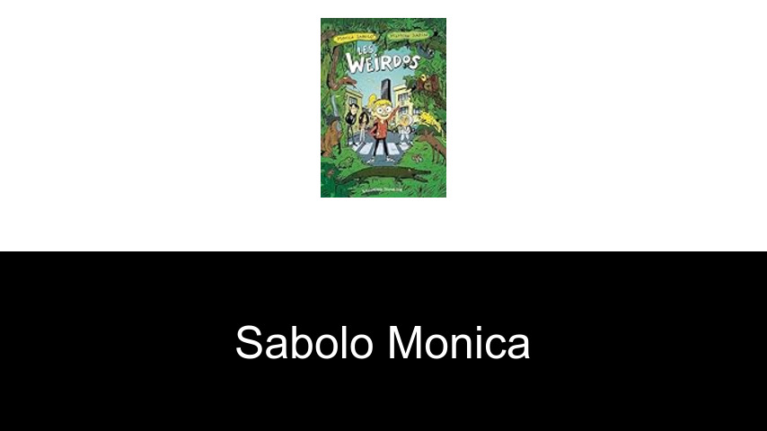 livres de Sabolo Monica