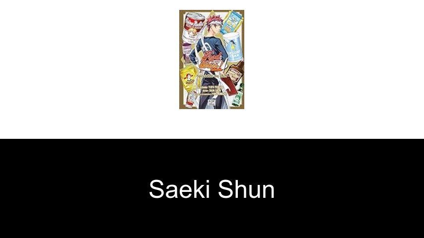 livres de Saeki Shun