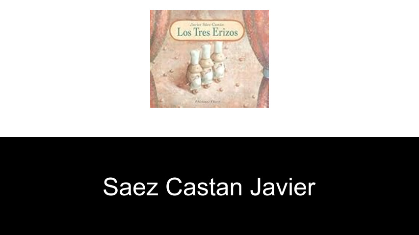 livres de Saez Castan Javier