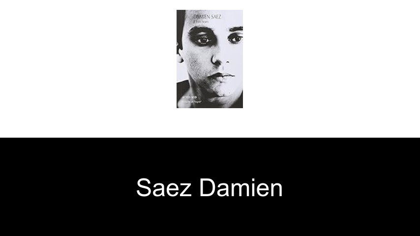 livres de Saez Damien