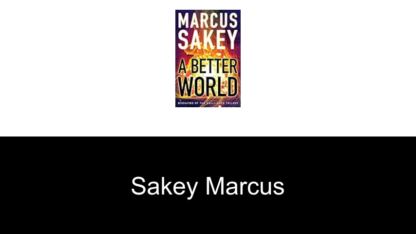 livres de SAKEY MARCUS