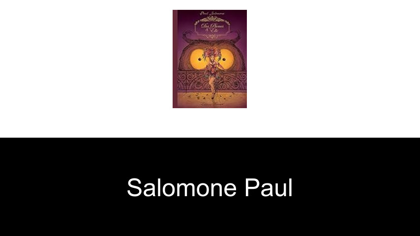 livres de Salomone Paul