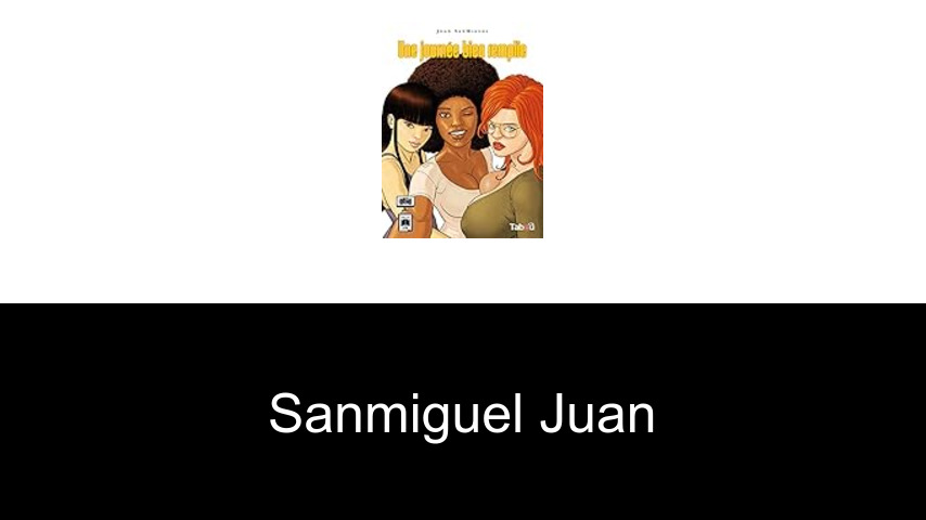 livres de SANMIGUEL Juan