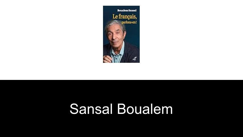 livres de Sansal Boualem