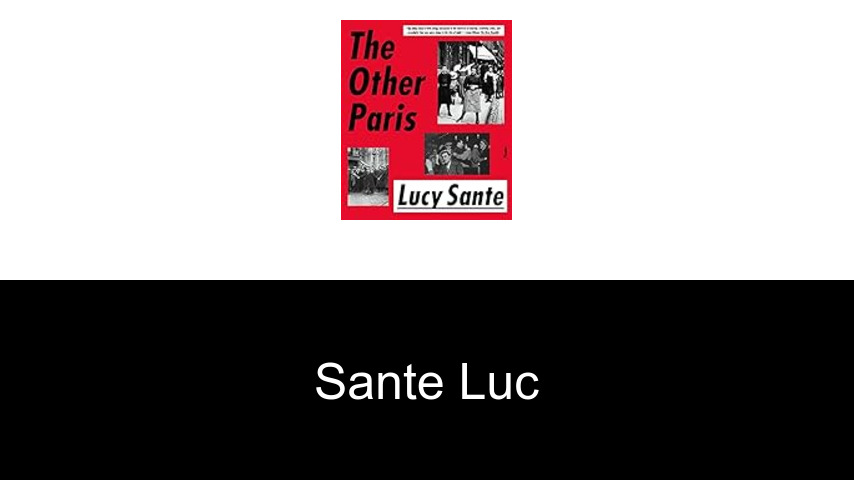 livres de Sante Luc