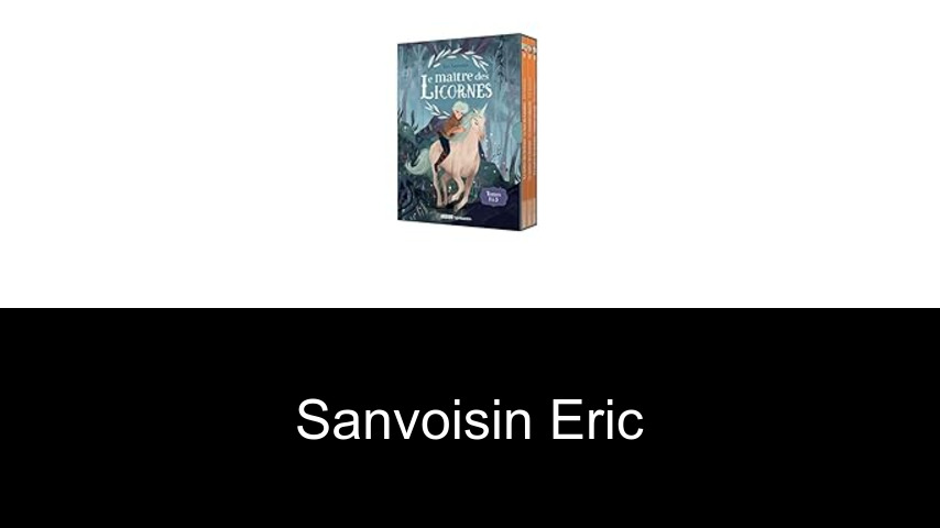 livres de SANVOISIN Eric