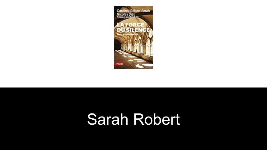 livres de Sarah Robert