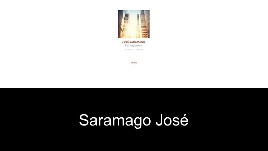 livres de Saramago José