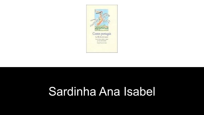 livres de Sardinha Ana Isabel