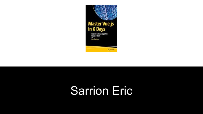 livres de Sarrion Eric