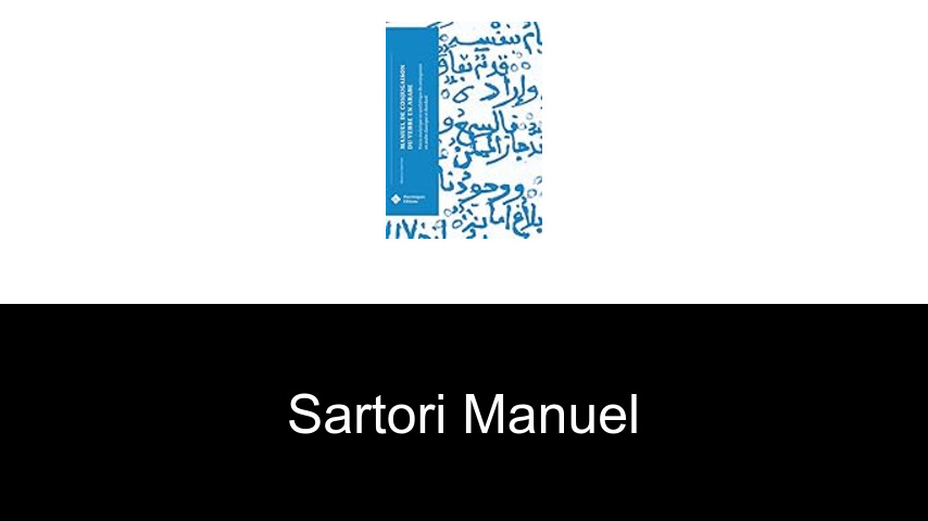 livres de Sartori Manuel