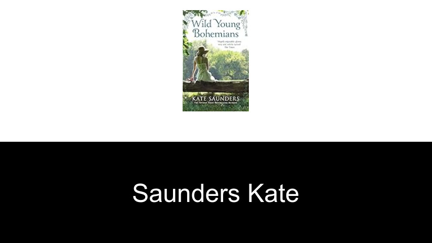 livres de SAUNDERS KATE