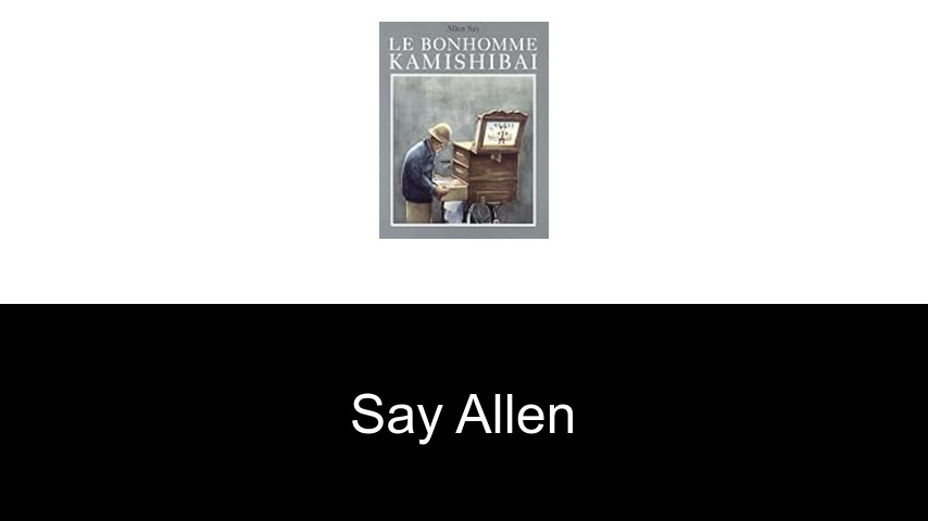 livres de Say Allen