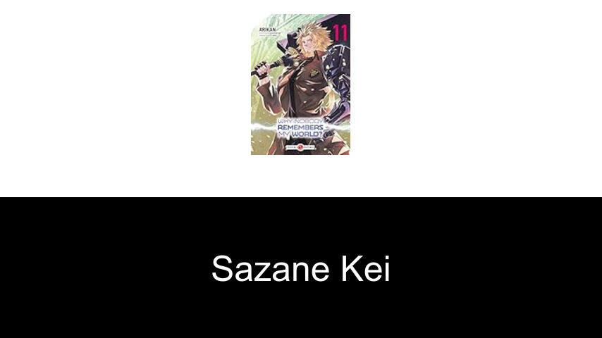 livres de SAZANE Kei