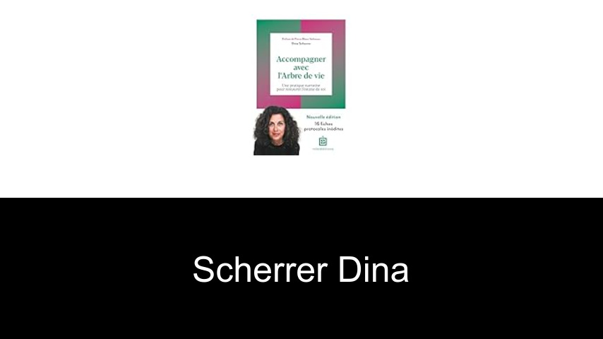 livres de Scherrer Dina