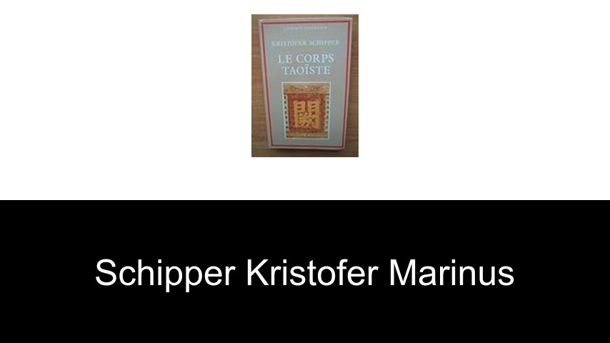livres de Schipper Kristofer Marinus