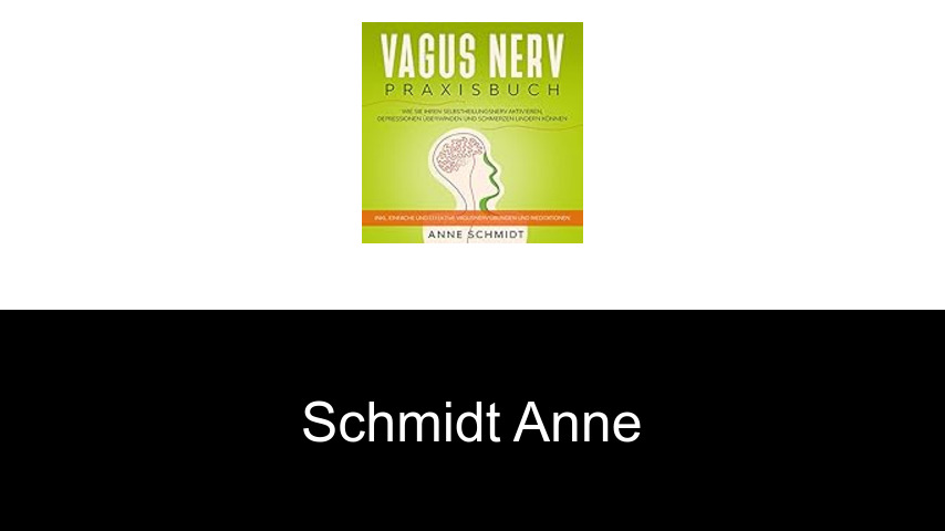livres de Schmidt Anne