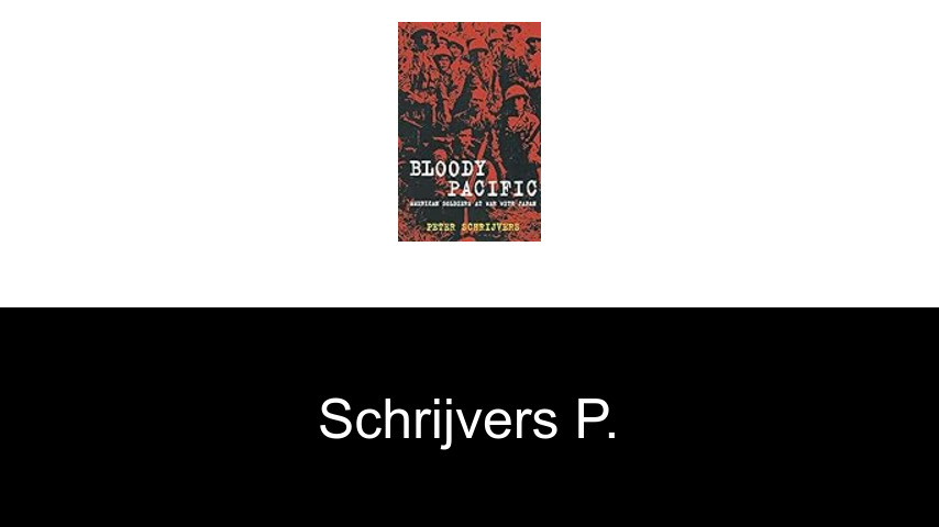 livres de Schrijvers P.