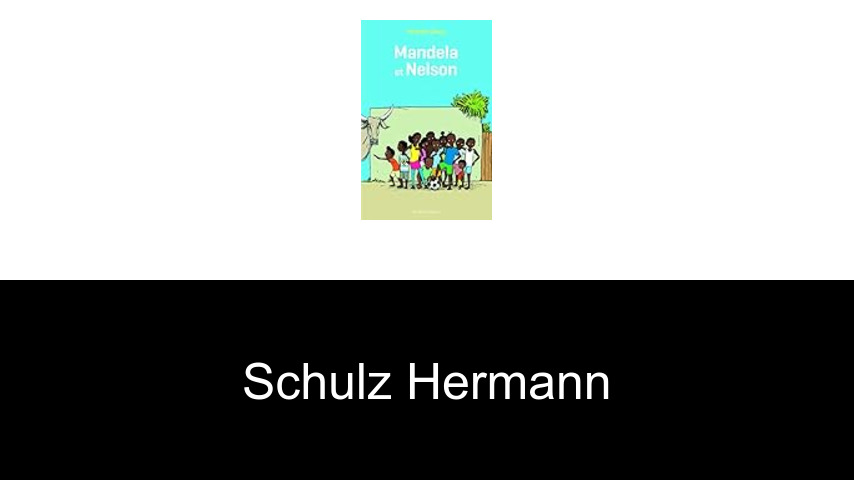 livres de Schulz Hermann