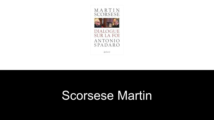 livres de Scorsese Martin