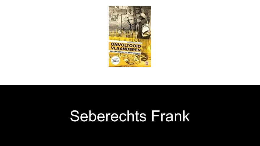 livres de Seberechts Frank