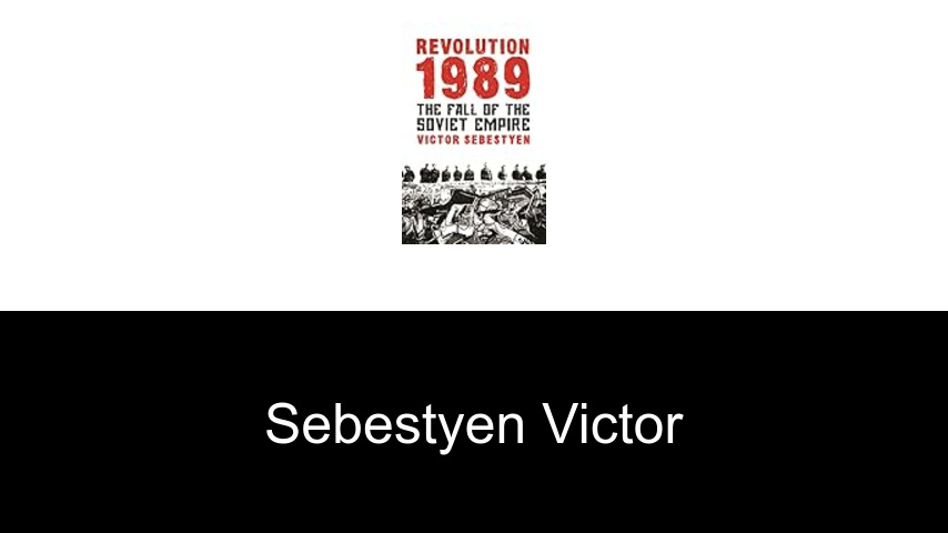 livres de Sebestyen Victor