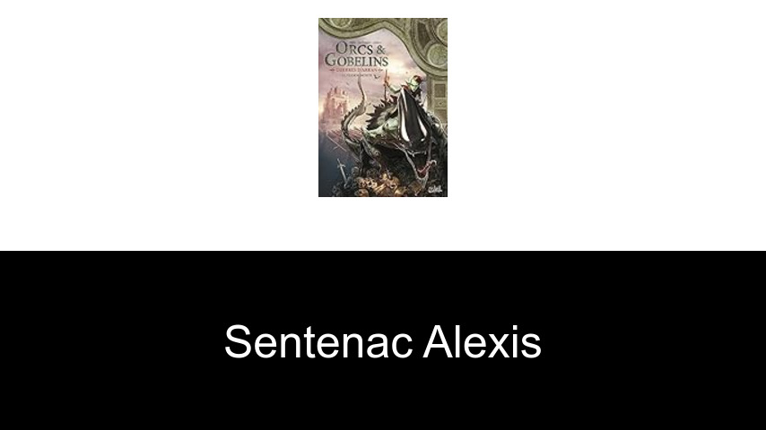 livres de Sentenac Alexis