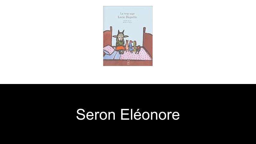 livres de Seron Eléonore