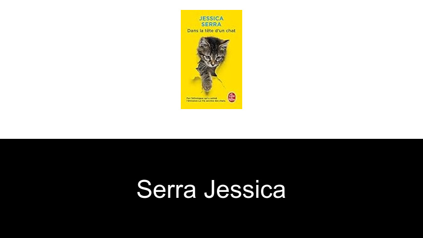 livres de Serra Jessica