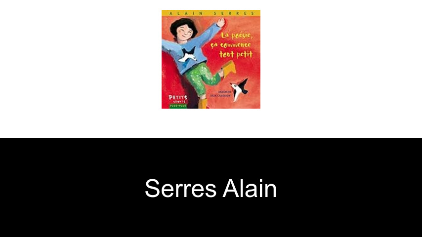 livres de Serres Alain