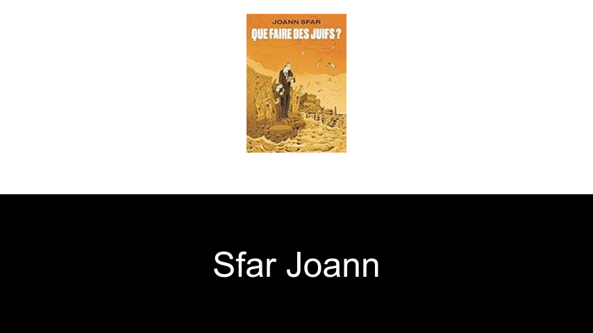 livres de Sfar Joann