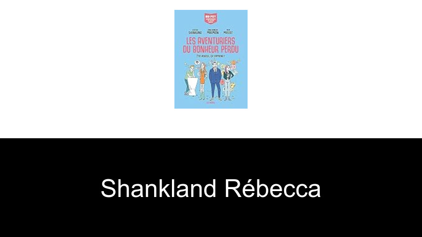 livres de Shankland Rébecca