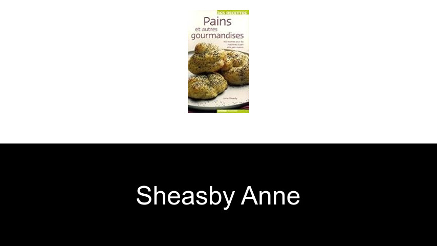livres de Sheasby Anne