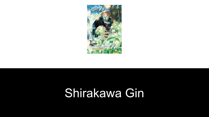 livres de Shirakawa Gin