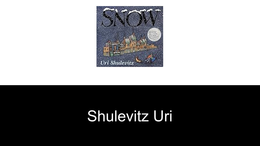 livres de Shulevitz Uri