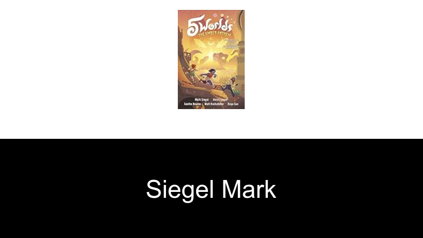 livres de Siegel Mark