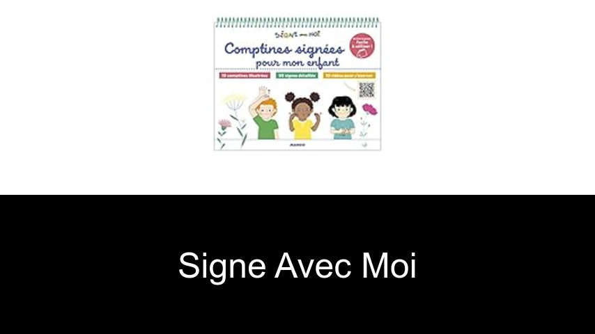livres de Signe Avec Moi