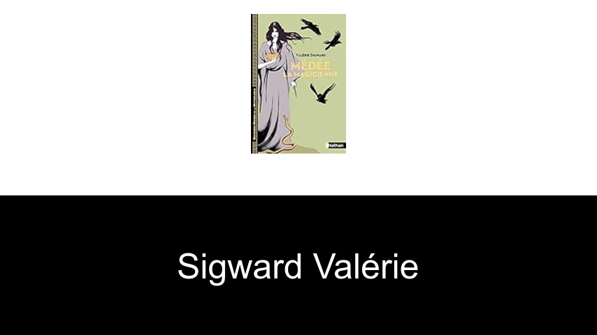 livres de Sigward Valérie