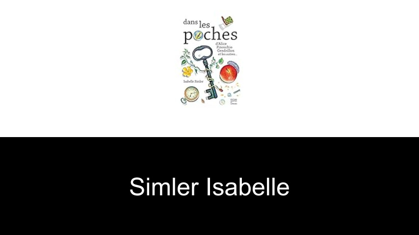 livres de Simler Isabelle